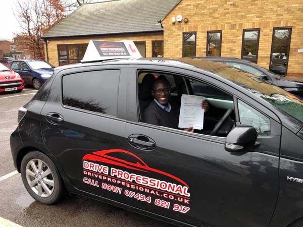 Intensive Driving Course Passed Student